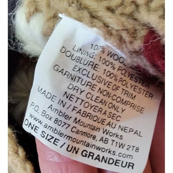 Ambler Mountain Works Wool Crochet Cap - Picture 3 of 4